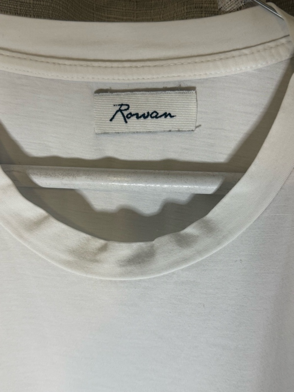 Rowan Men's Short Sleeve Crew Neck Tee in White